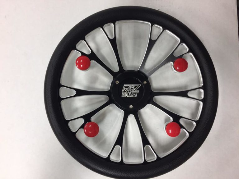 13" Round Billet Steering Wheels Intensity Racing Products